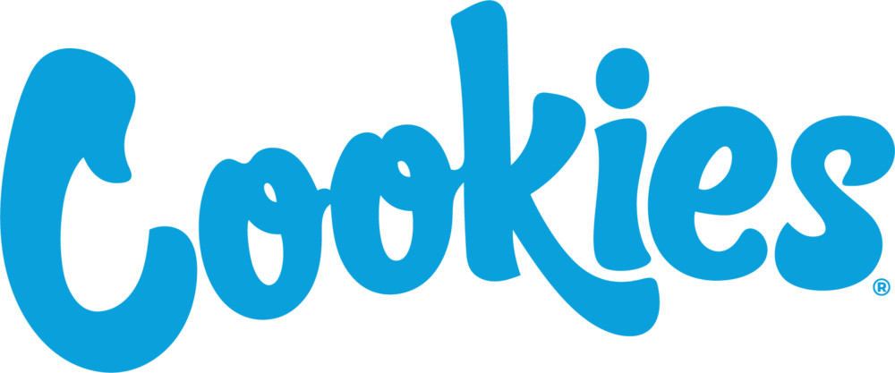 Cookies Vinyl Decal Sticker In Blue 2×8 Inches For Any Surface 23/24