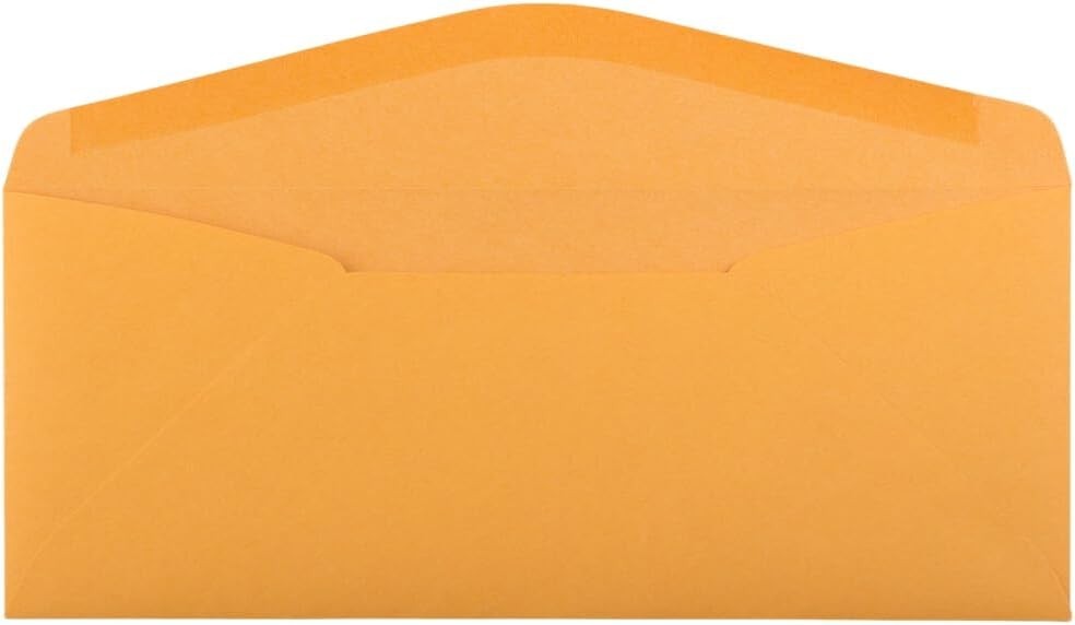 #11 Envelopes – 4 1/2 x 10 3/8 – Brown Kraft Manila – 50/Pack