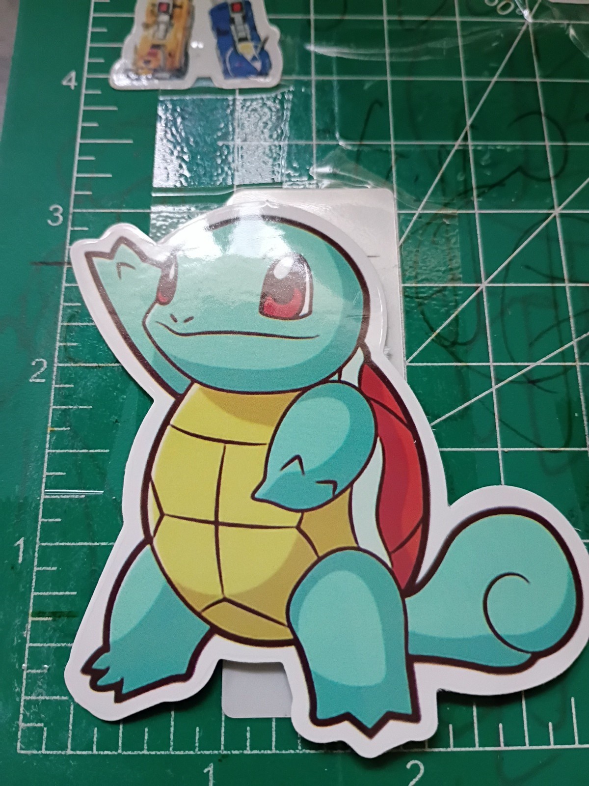 POKEMON STICKER X SQUIRTLE 3X3 INCHES STICKER X VYNIL DIE CUT STICKER HIGH GLOSS