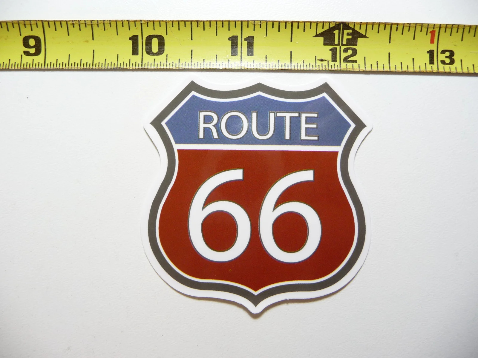 ROUTE 66 MOTHER ROAD SMALL STICKER DECAL TRAVEL VACATION ON HOLIDAY