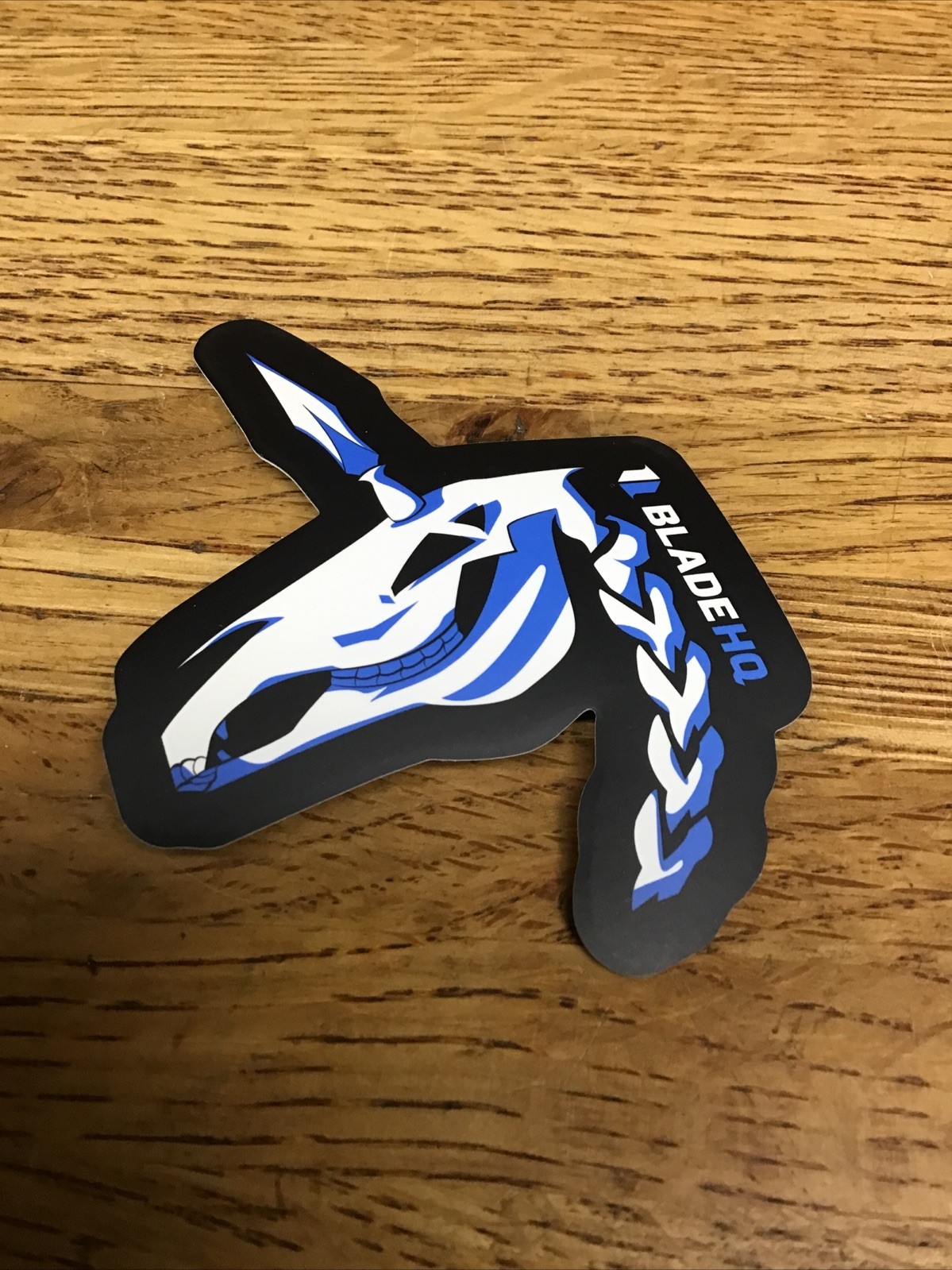 Blade HQ Sticker Knife Unicorn Skull