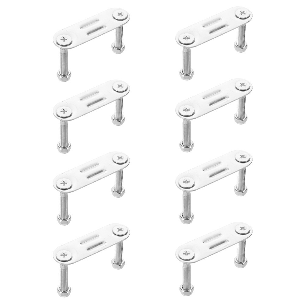 8 PCS Roller Skate Stand Plate Mounting Kit Drift Skates Base Part
