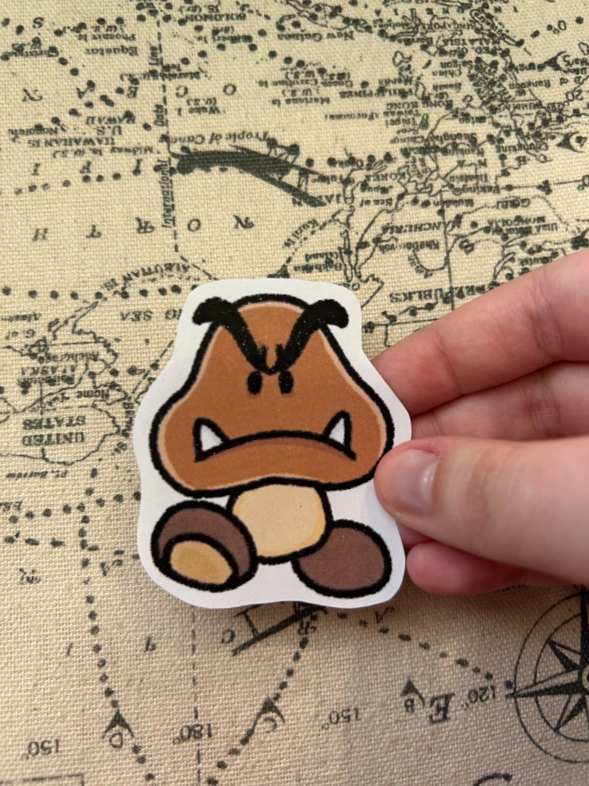 Super Mario Fan Art – Lot of 9 Total Matte Sticker Free Shipping Nintendo!