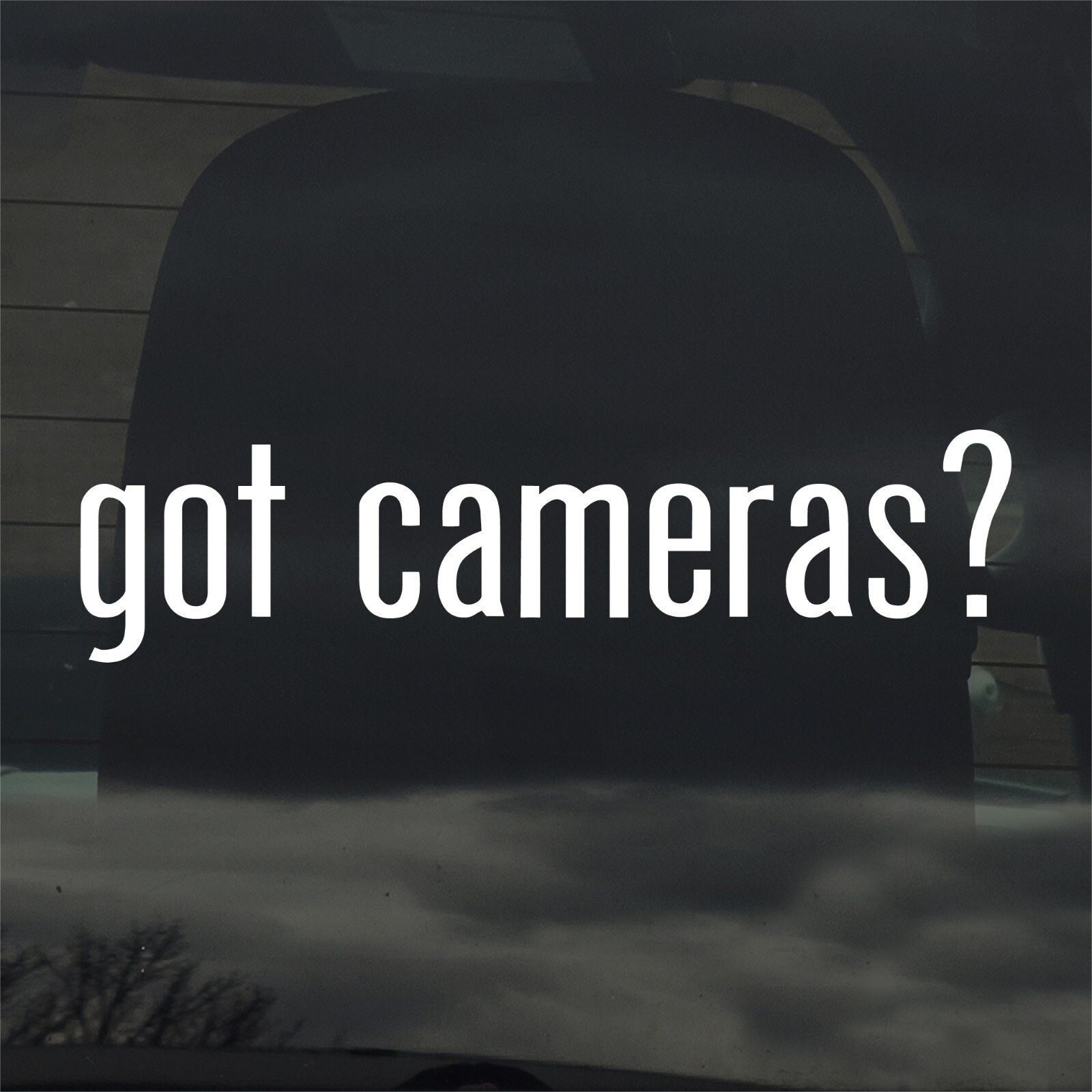 Got Cameras? Custom Vinyl Sticker Decal Photography DSLR Video Film