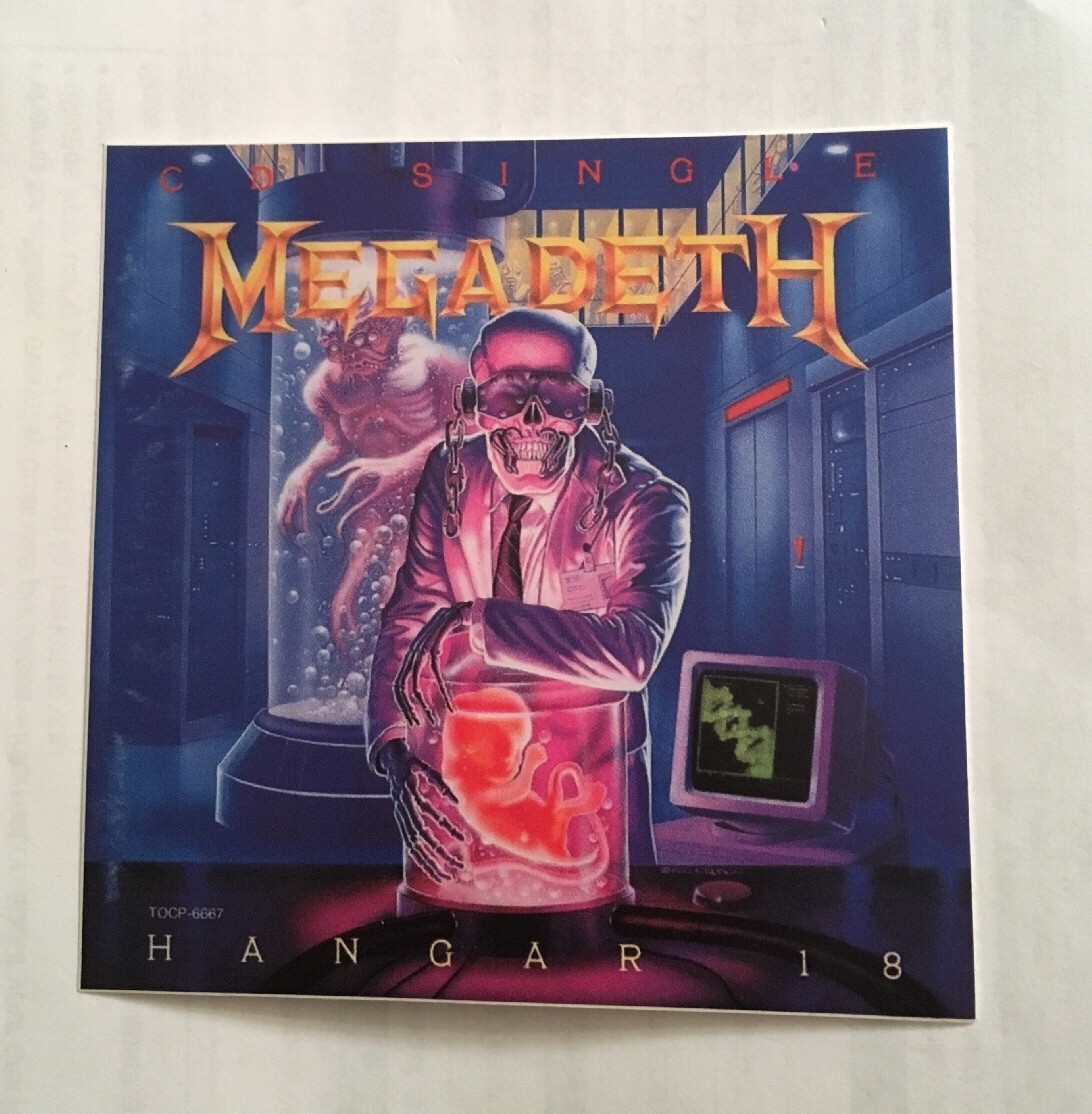 Megadeth Sticker – Hangar 18