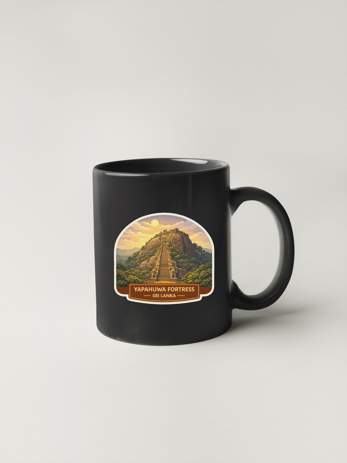 Yapahuwa Fortress Sri Lanka Sticker Decal Vinyl Die-Cut World Heritage Sites