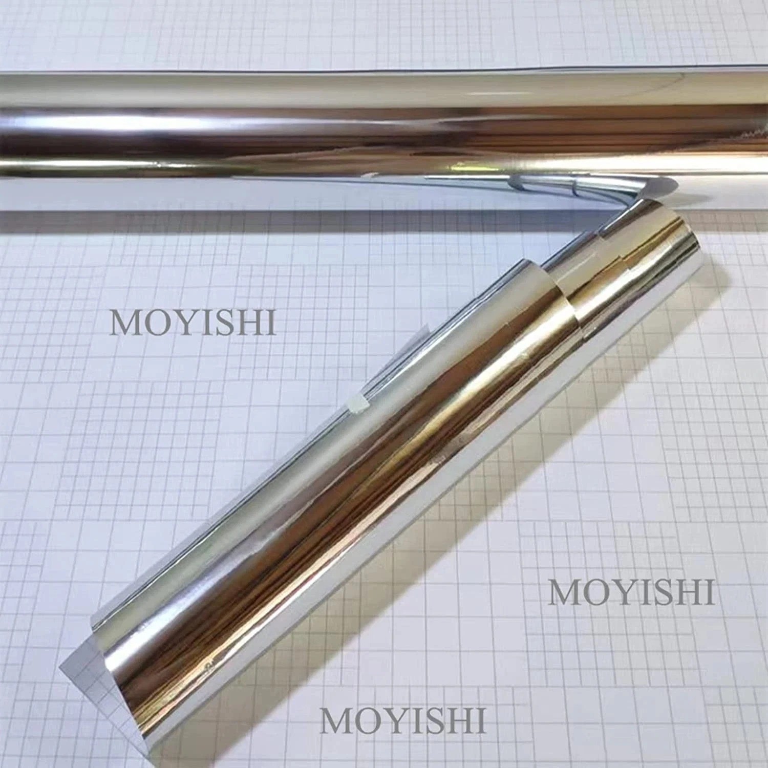 12"X78"Chrome Mirror Silver Vinyl Wrap Sticker Decal Film Sheet,Self-Adhesive