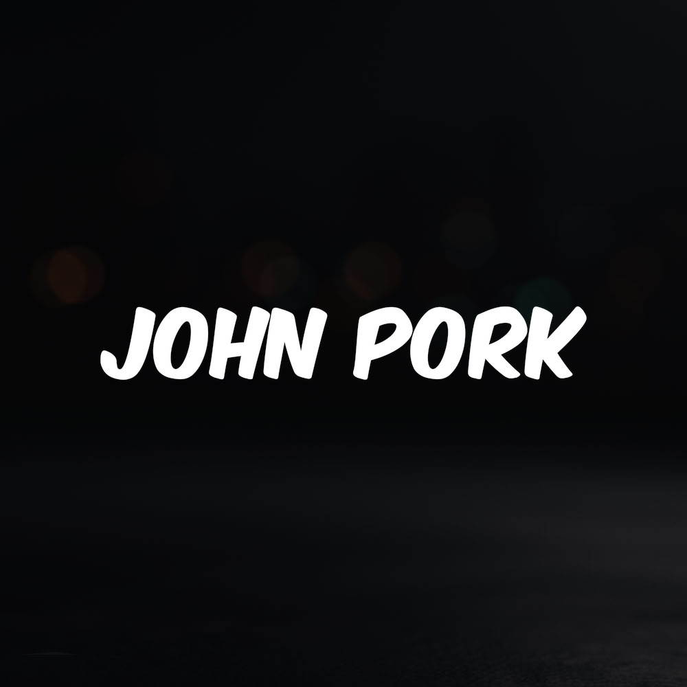 8in Vinyl Decal Sticker – "John Pork"