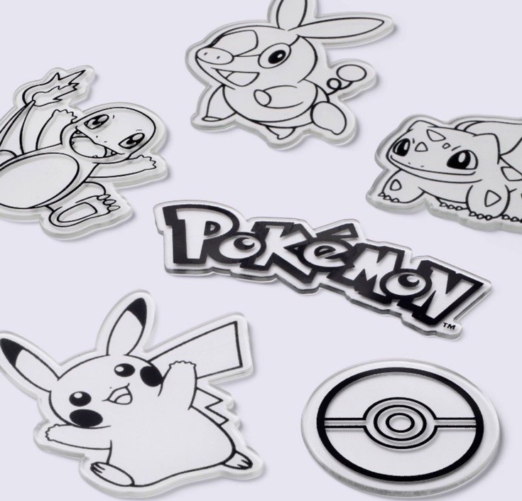 Target X Pokemon Glow-In-The-Dark Wall Sticker