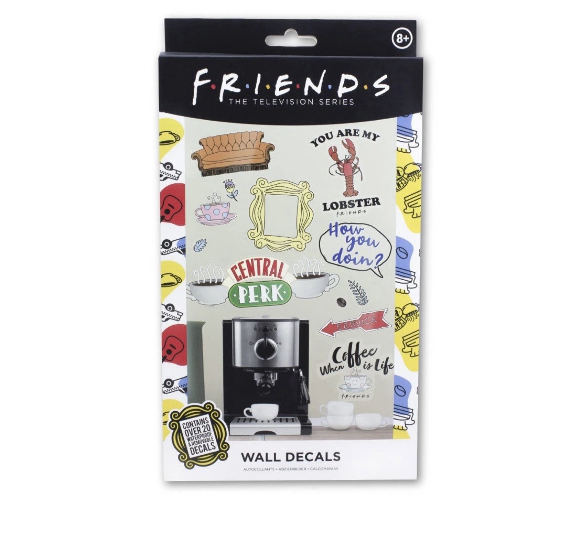 Paladins Friends Tv Show Wall Decals Removable Waterproof Over 20 Decals
