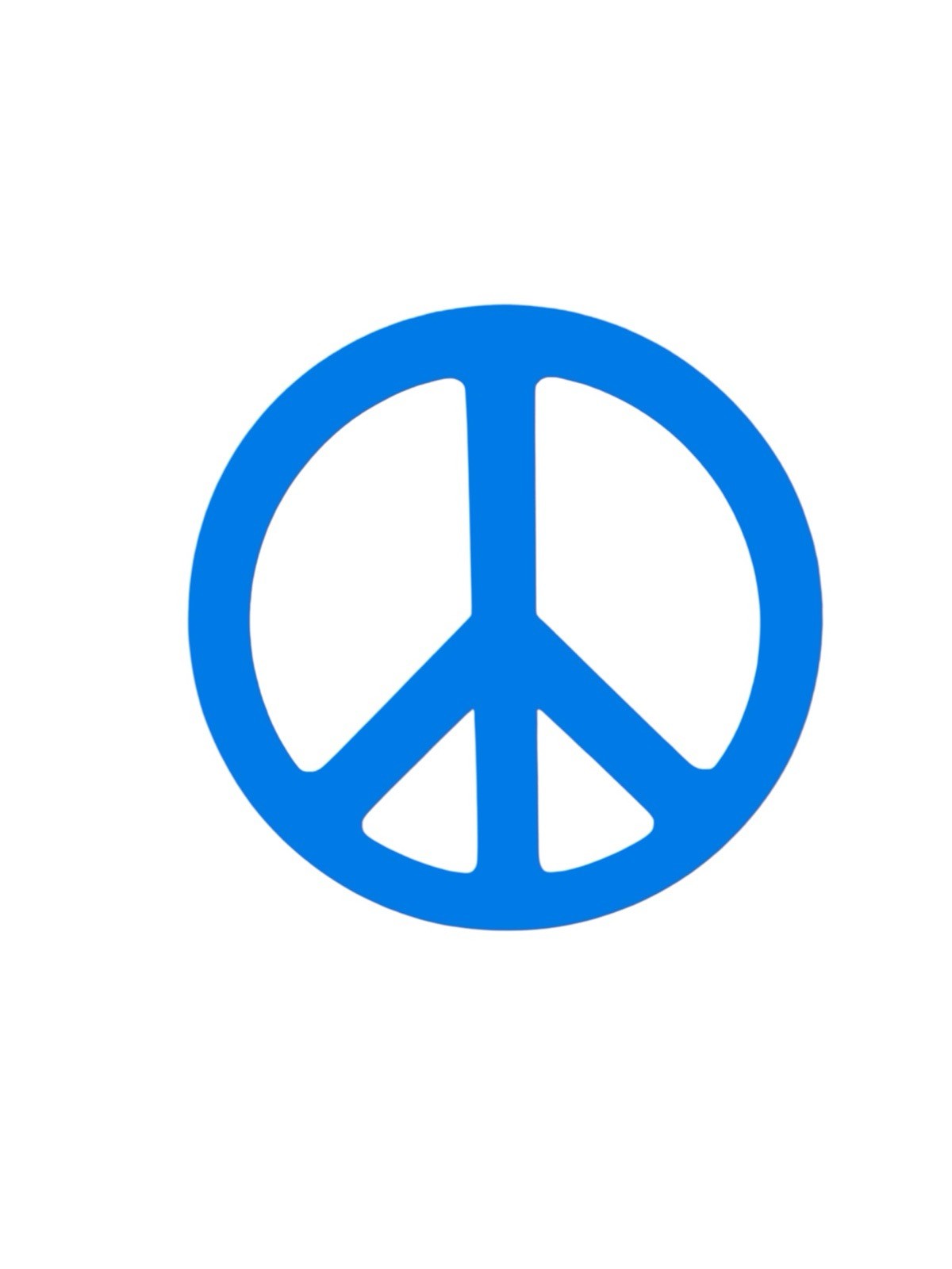 Peace sign Vinyl Decal for car Windows Laptops any smooth surface