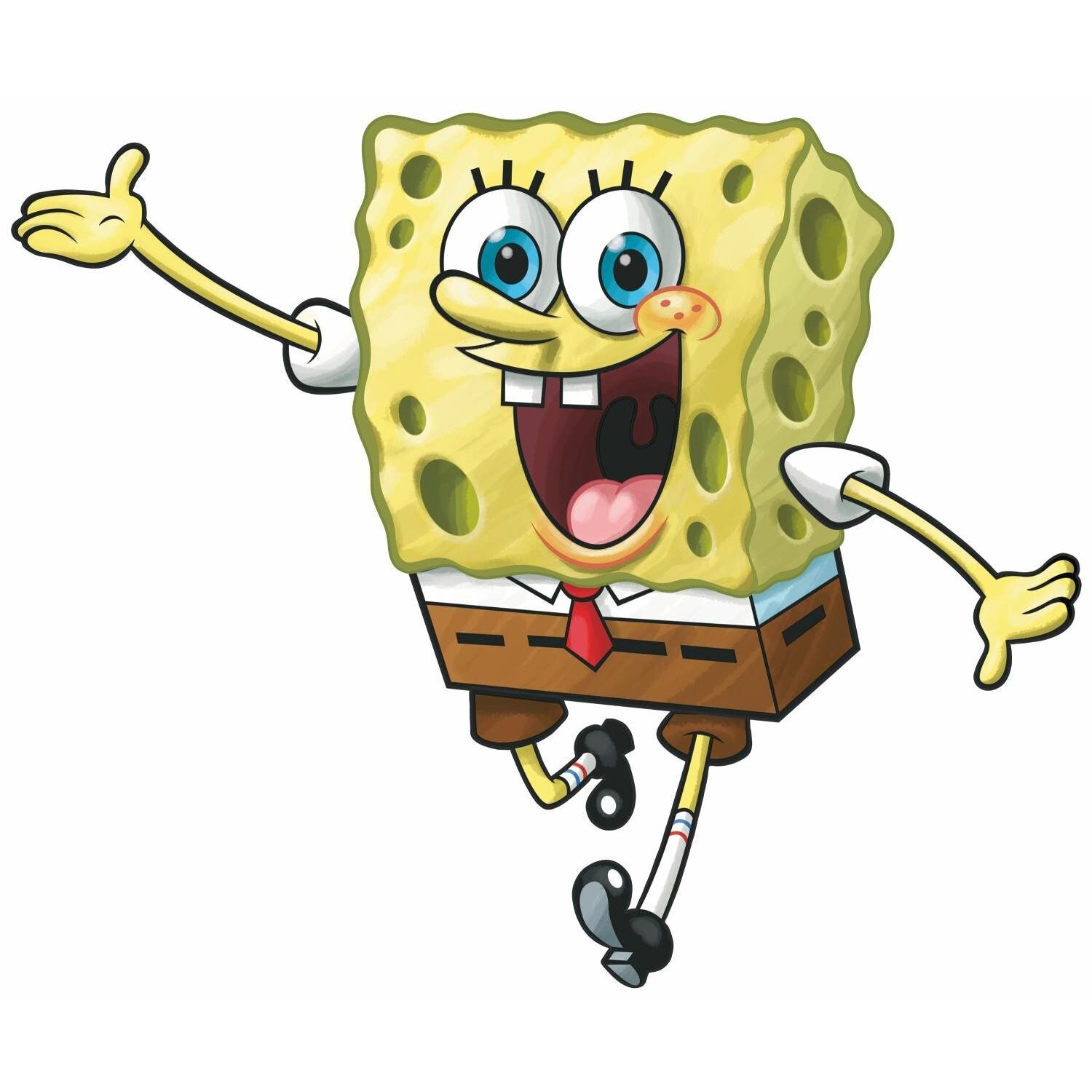 Rmk1406gm Spongebob Squarepants Peel And Stick Giant Wall Decal Yellow