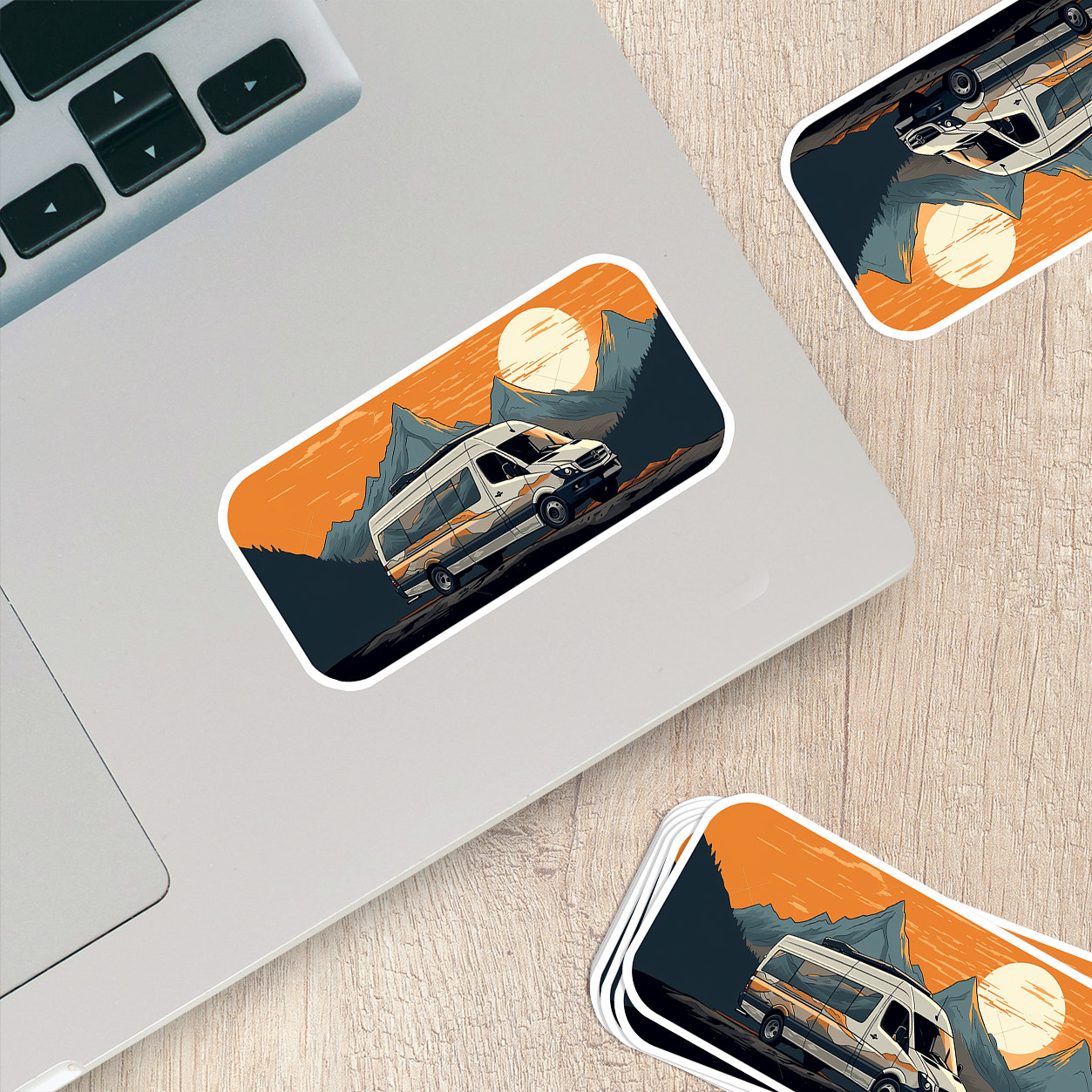 Van Life Vinyl Sticker – Celebrate the Freedom of the Road