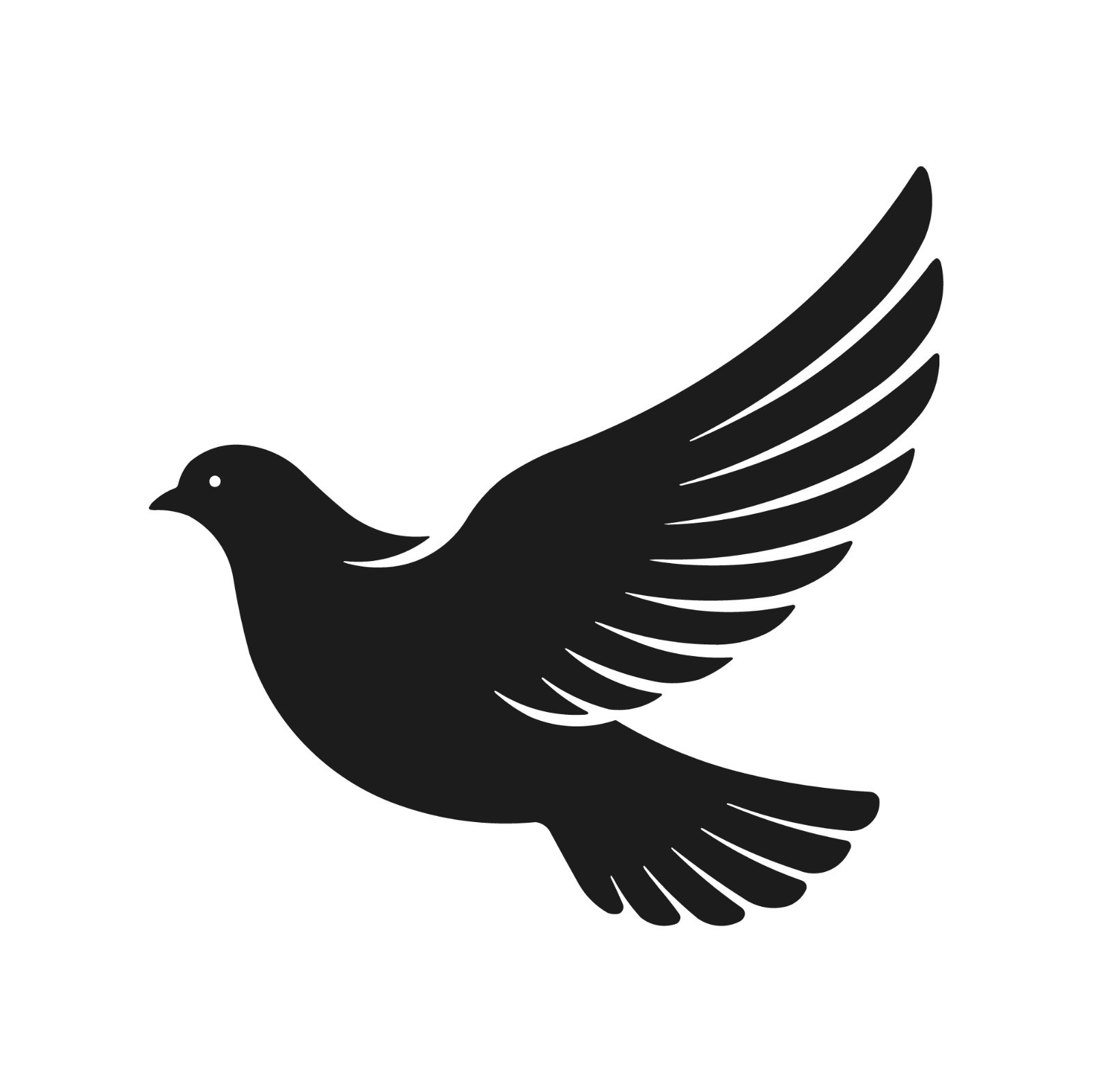 Dove Holy Spirit Vinyl Decal Christian faith spiritual Sticker