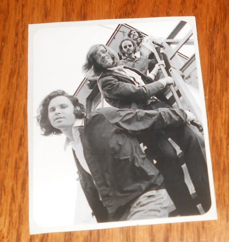 The Doors Sticker Vintage 3×3.5 RARE Jim Morrison