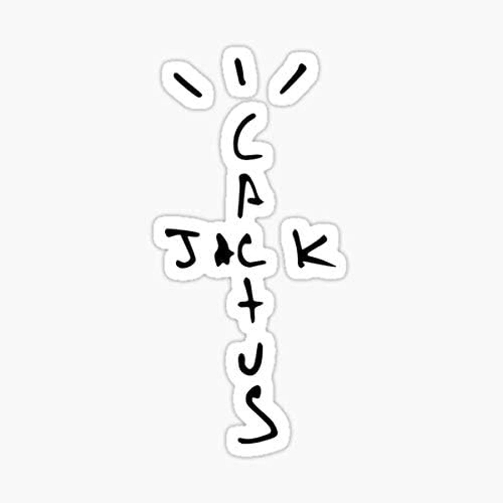 5" Cactus Jack Vinyl Bumper Sticker