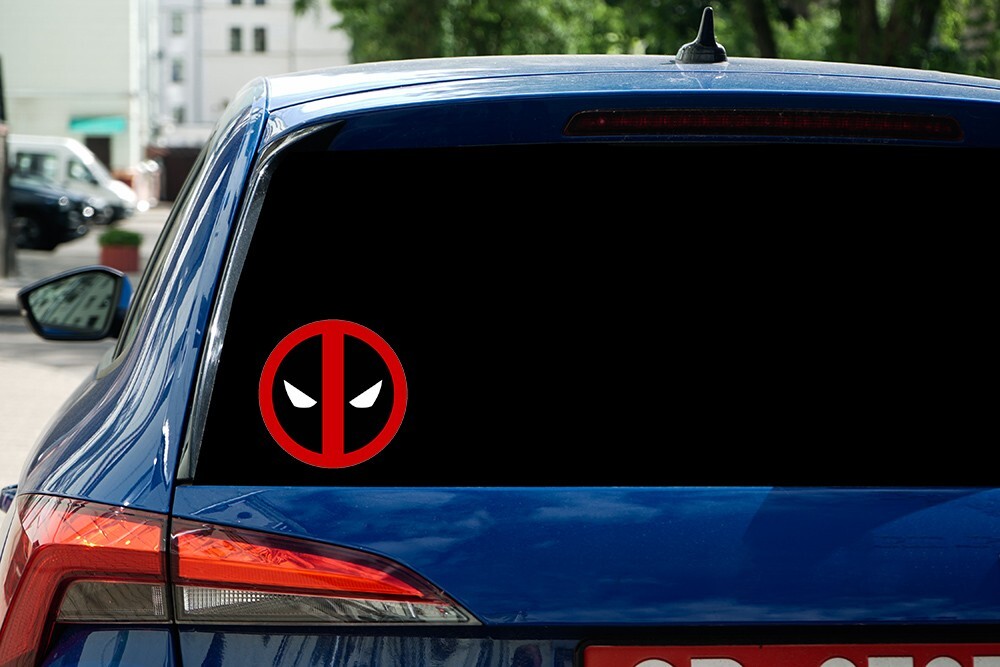 Deadpool Marvel Vinyl Decal Sticker for Car Laptop Water Bottle Waterproof
