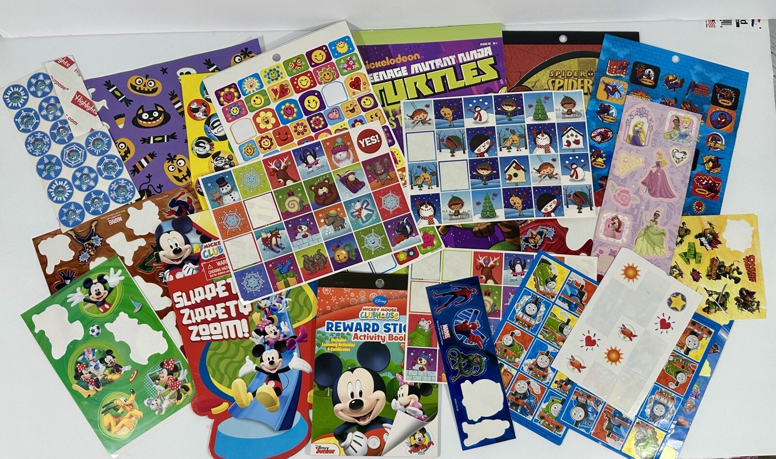 Sticker Decals Miscellaneous Lot Awards Collect Trade Cartoon Mickey School
