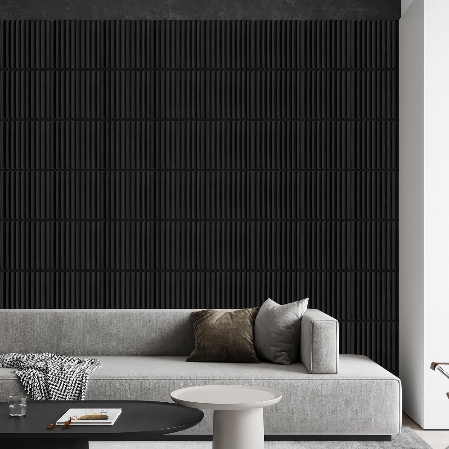 30 Pack 3D Wall Panel for Interior Wall Décor, PVC Flower Textured Wall Panel…