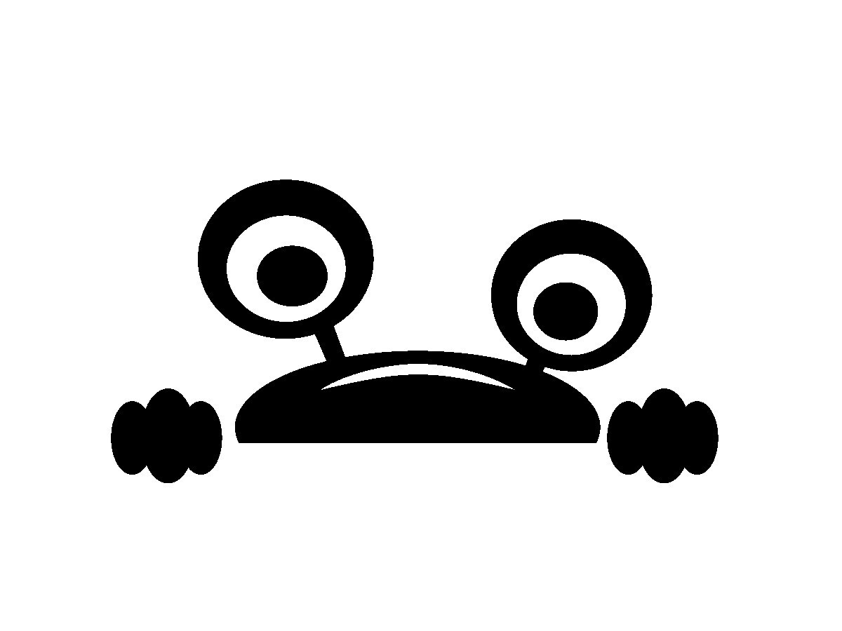 Peeking alien, Cute Decal/ Sticker you choose size and color