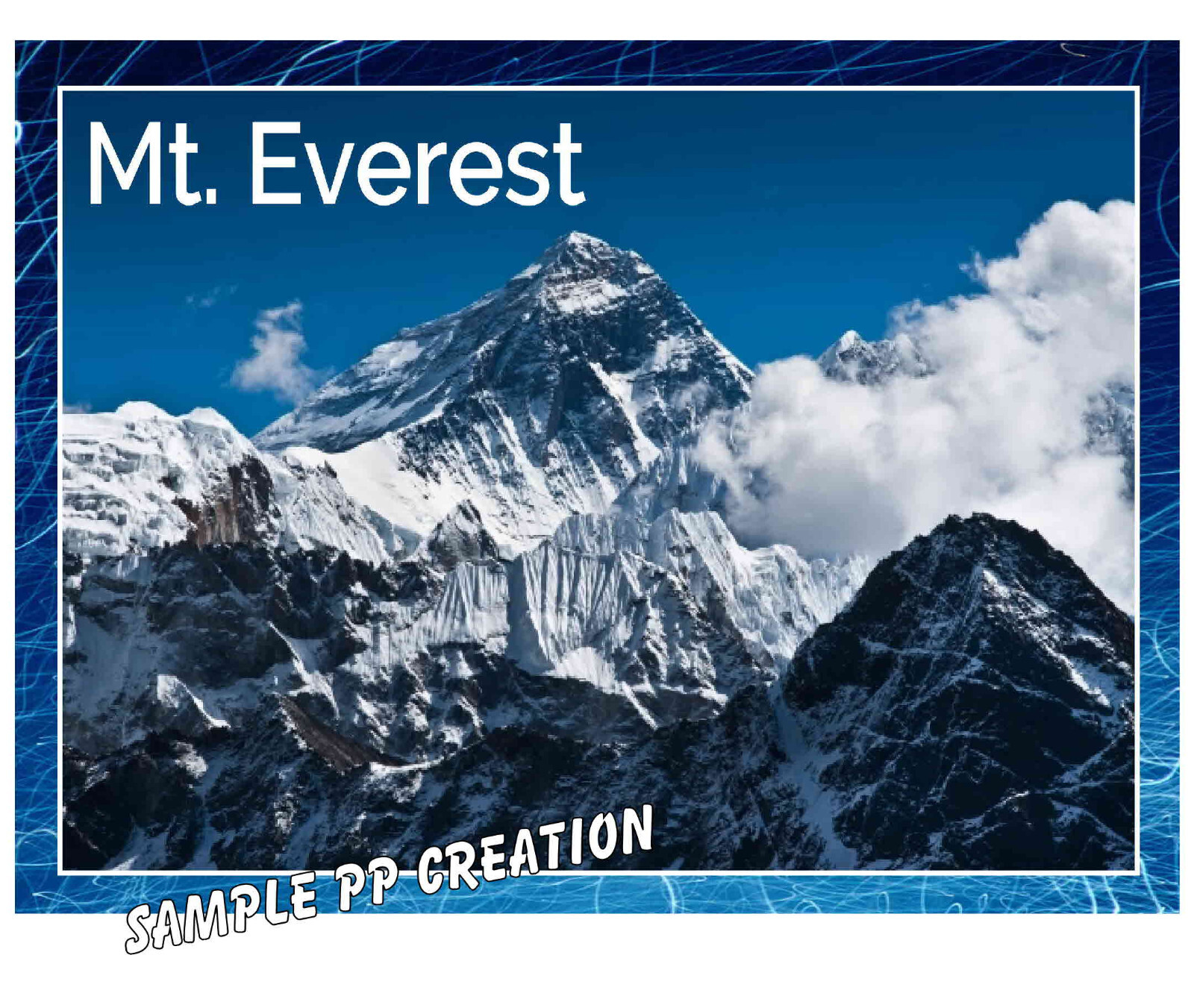 MT. EVEREST photo fridge MAGNET 4 X 3 inches TRAVEL