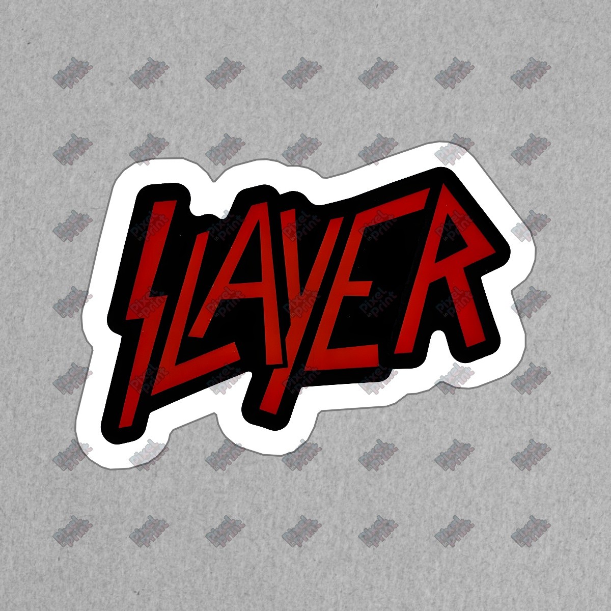 Slayer Vinyl Sticker Heavy Metal Decal Rock Band Merchandise Music #486421