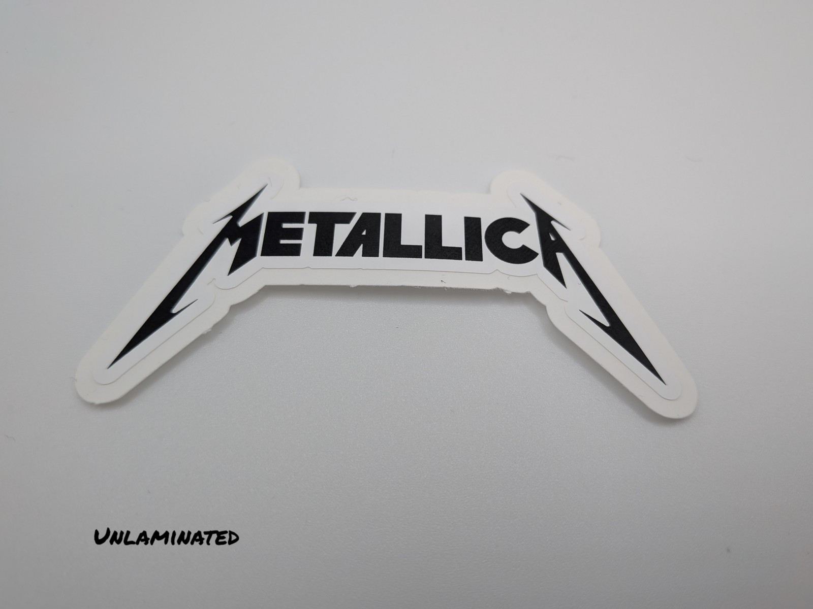 Metallica Logo Vinyl Sticker – Waterproof, UV-Resistant, Multiple Sizes Availabl
