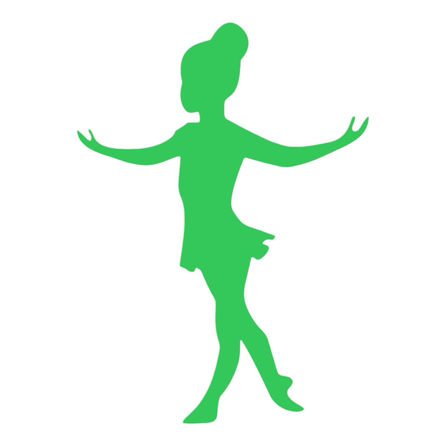 Ballerina dancing #2 Decal for car Windows Laptops most Smooth Surfaces