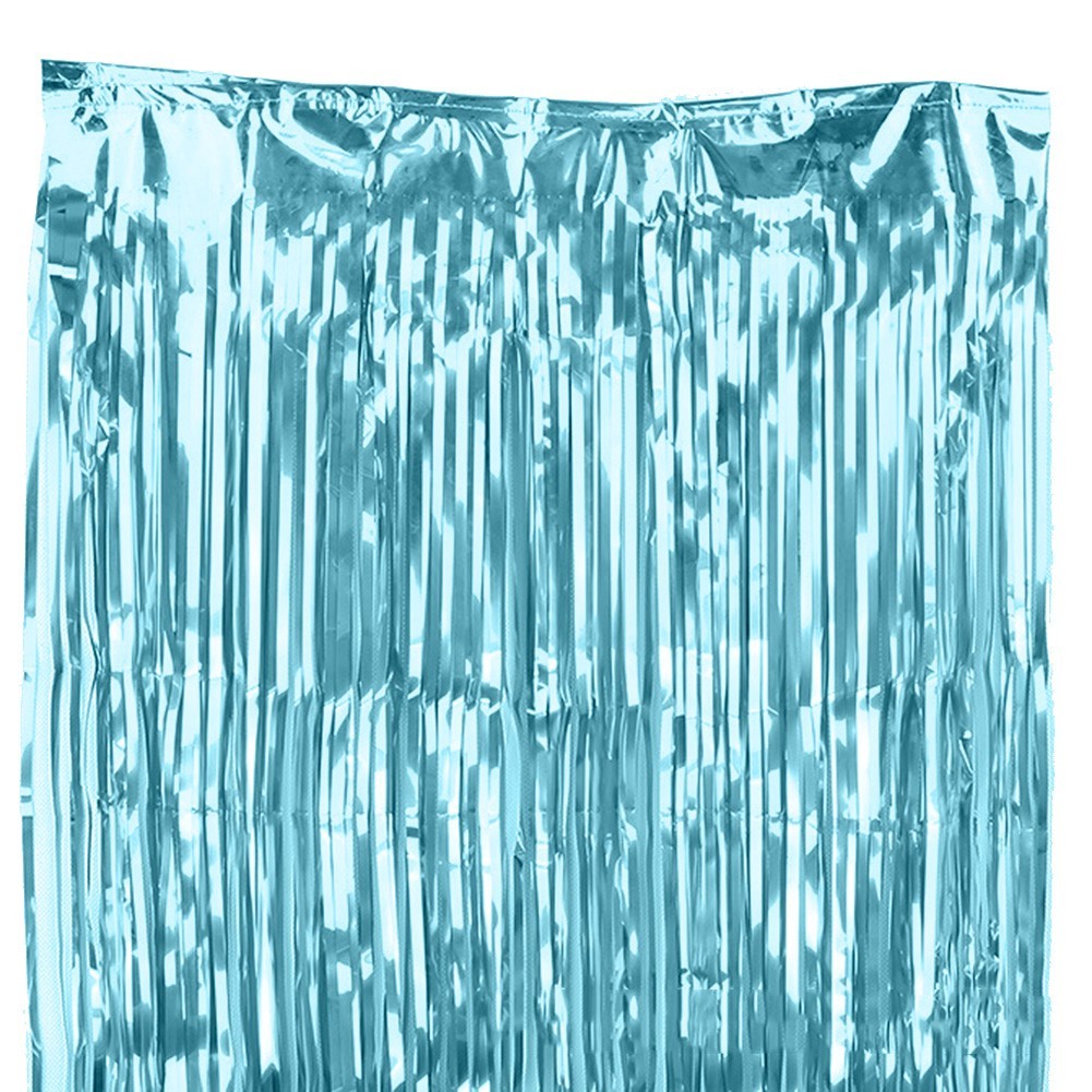 Multi Color 2m Thick Rain Silk Curtain for Party Background Wall Decoration