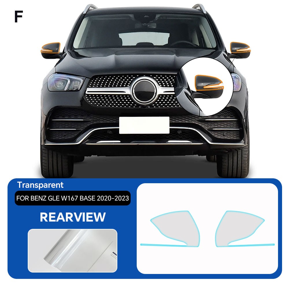 Full Car For Benz GLE W167 Base 2020-2023 Precut Paint Protection Film Clear PPF