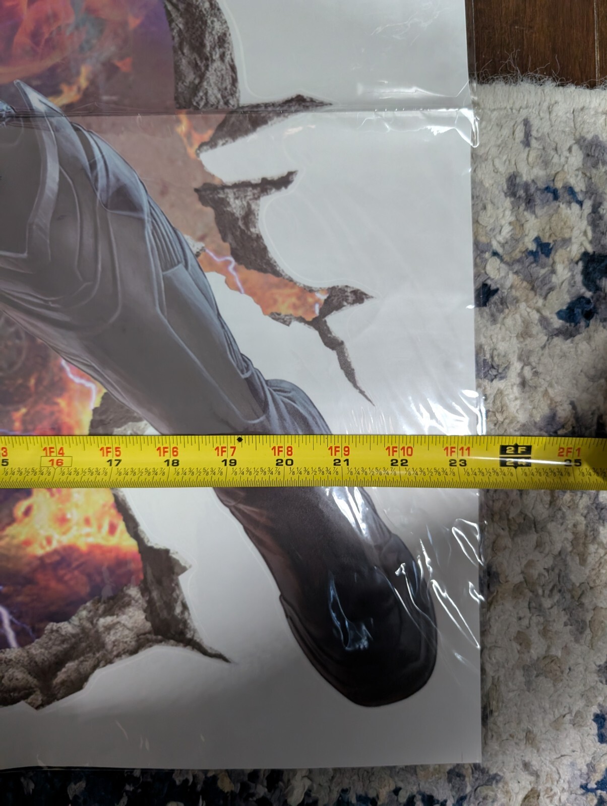 Marvel Avengers Thor 3D Look Wall Vinyl Sticker Poster – Children Bedroom Mural