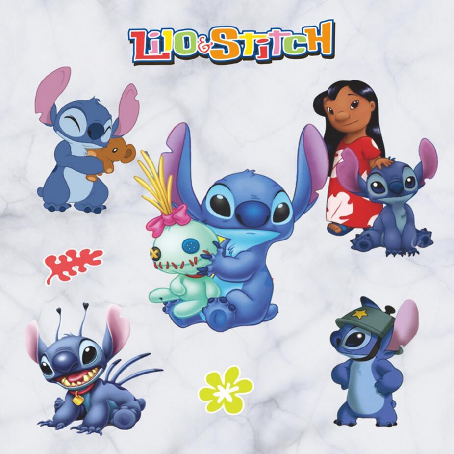 NEW Lilo & Stitch Removable Wall Stickers Decal Kids Home Decor US Seller