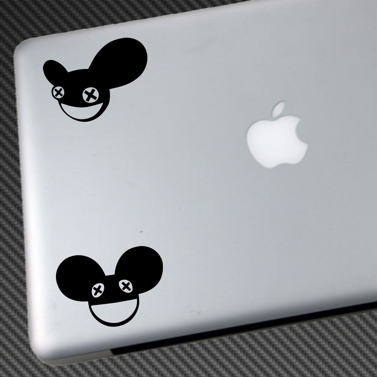(2) Deadmau5 X inspired VINYL STICKER CAR DECALS poster skrillex dubstep fanmade