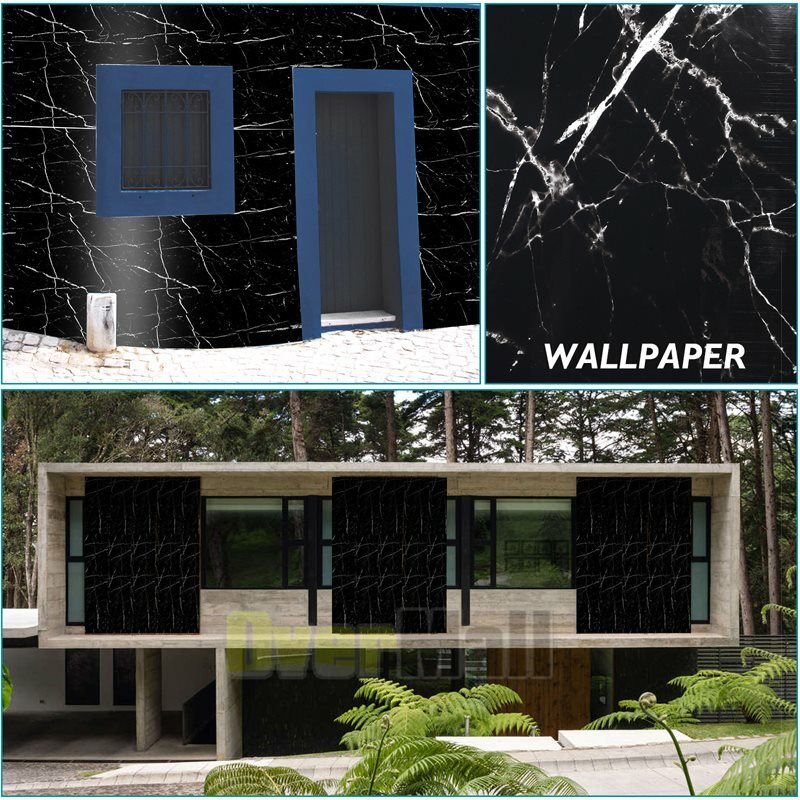 Rollo De Papel Mármol Tapiz Decorativo AutoAdhesivo Marble Contact Paper Granite