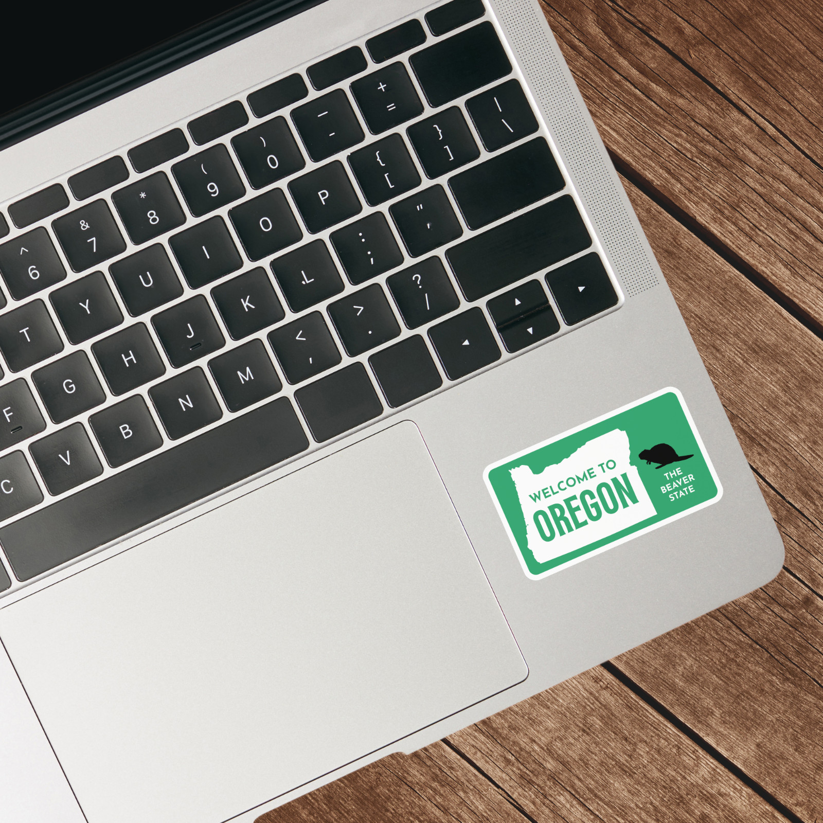 Welcome to Oregon Sticker The Beaver State Vinyl Waterproof Decal