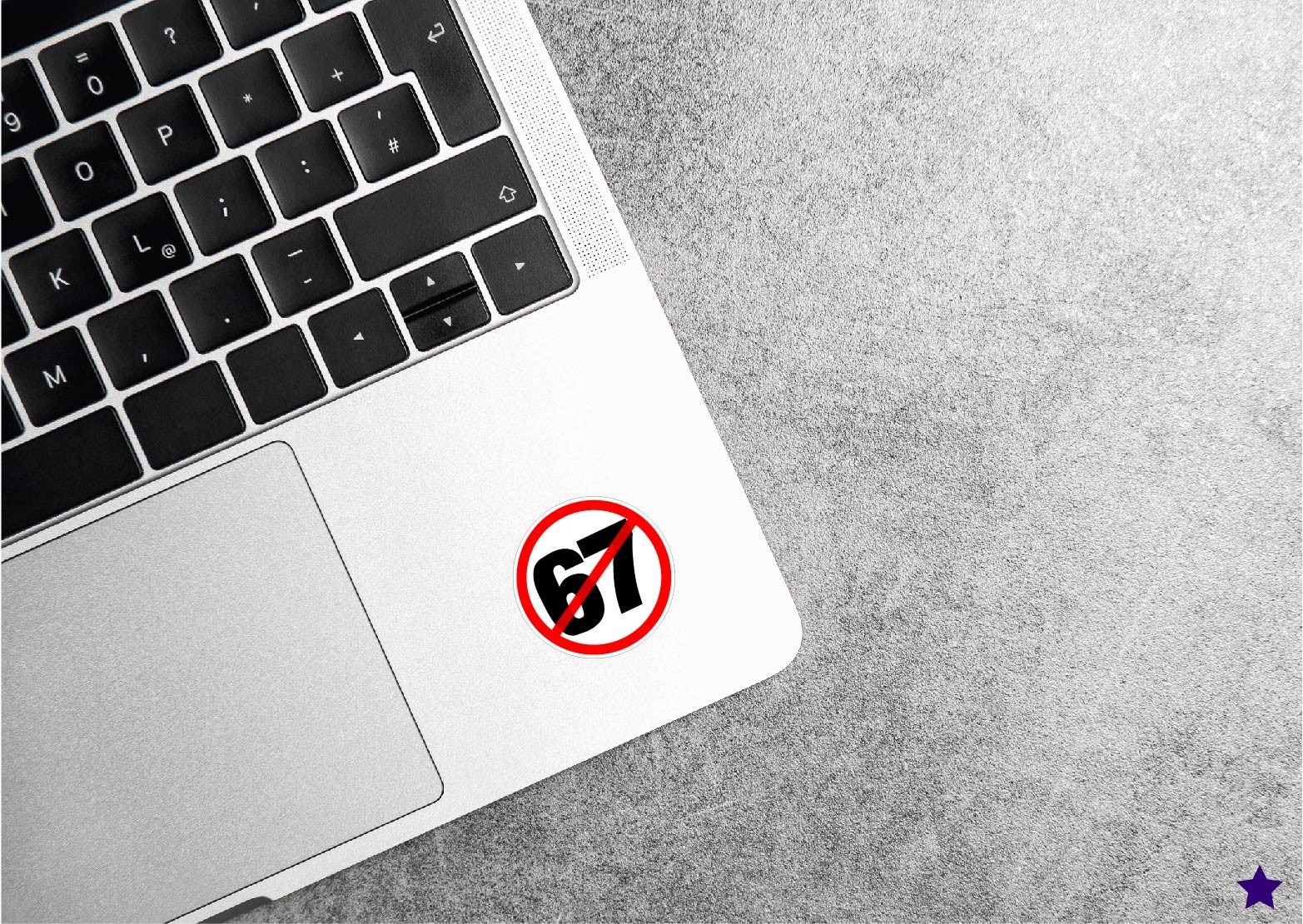 No 67 Decal Sticker Meme Trending Trend Post Stop 6 7 Mid Beep Teen Parents Gift