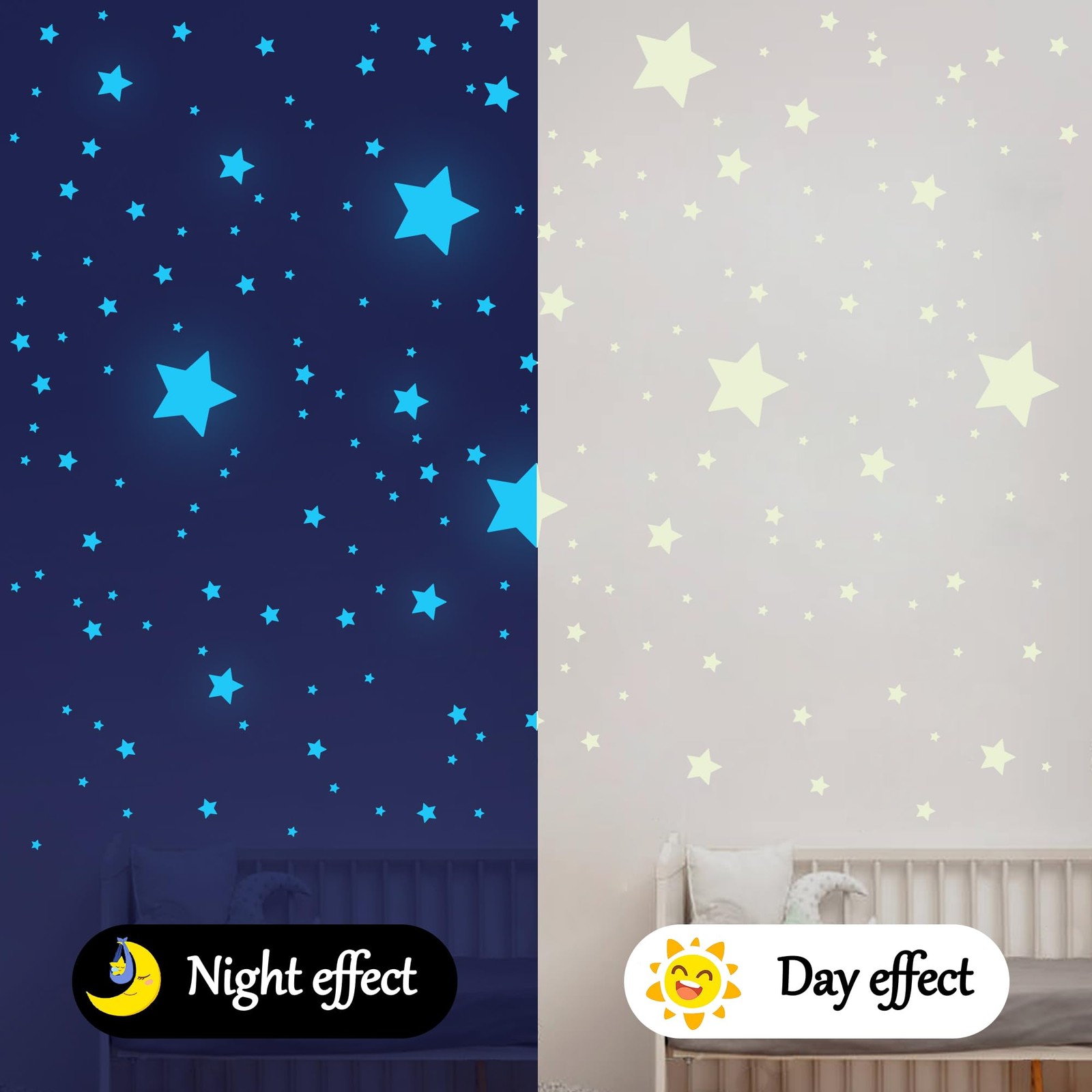 421Pcs Glow in The Dark Stars Ceiling Stars Glow in Dark Space Planet Univers…