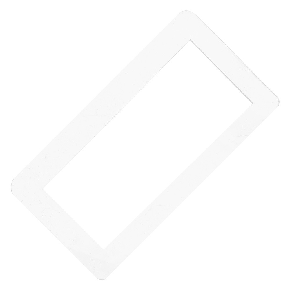 Wall Switch Plates: 3-Gang Screwless Decorative Wall Plate – Unbreakable