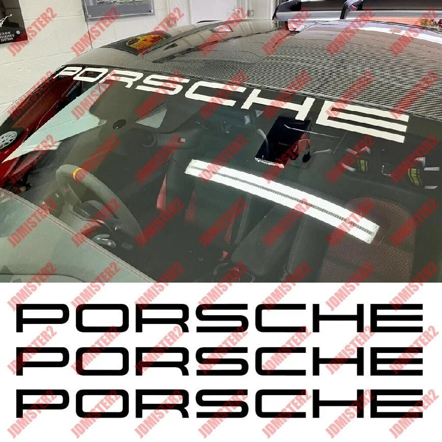 German Decal GT2 GT3 911 Carrera Panamera Cayman Sticker 4" – 39"