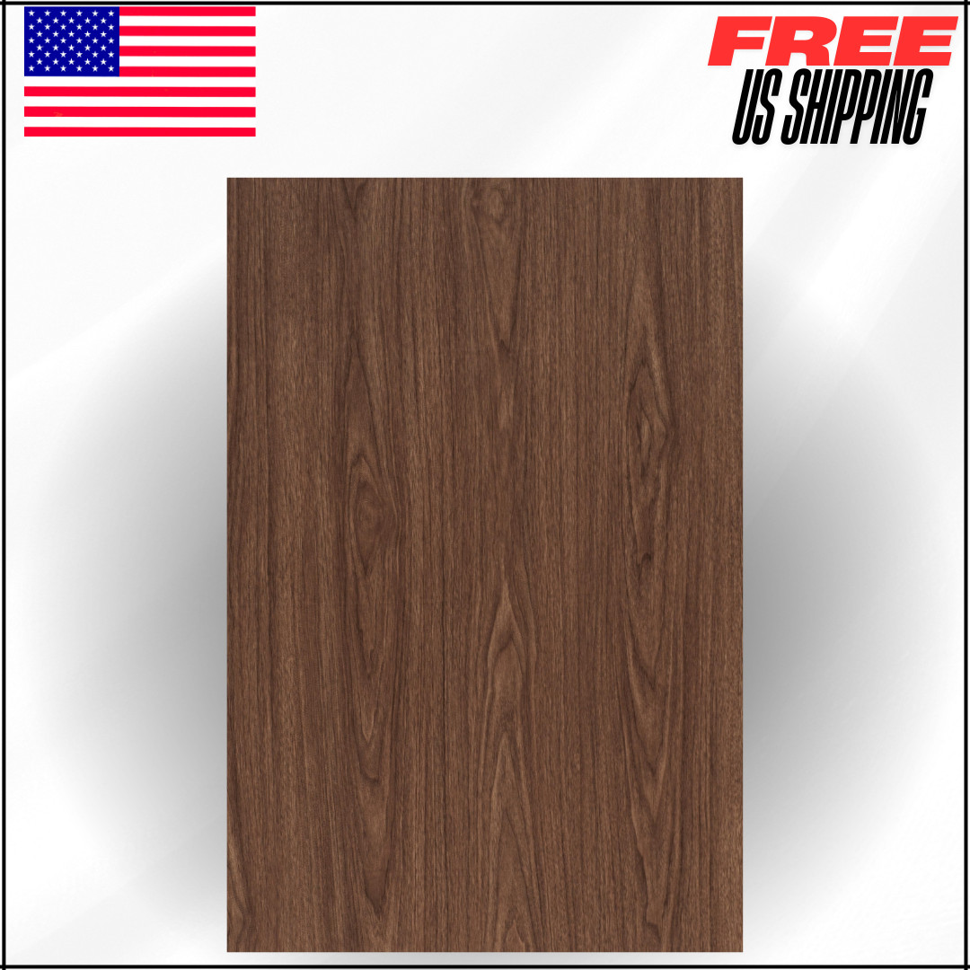 Walnut Wood Grain Contact Paper Wood Wallpaer for Cabinets 16×78" Peel & Stick