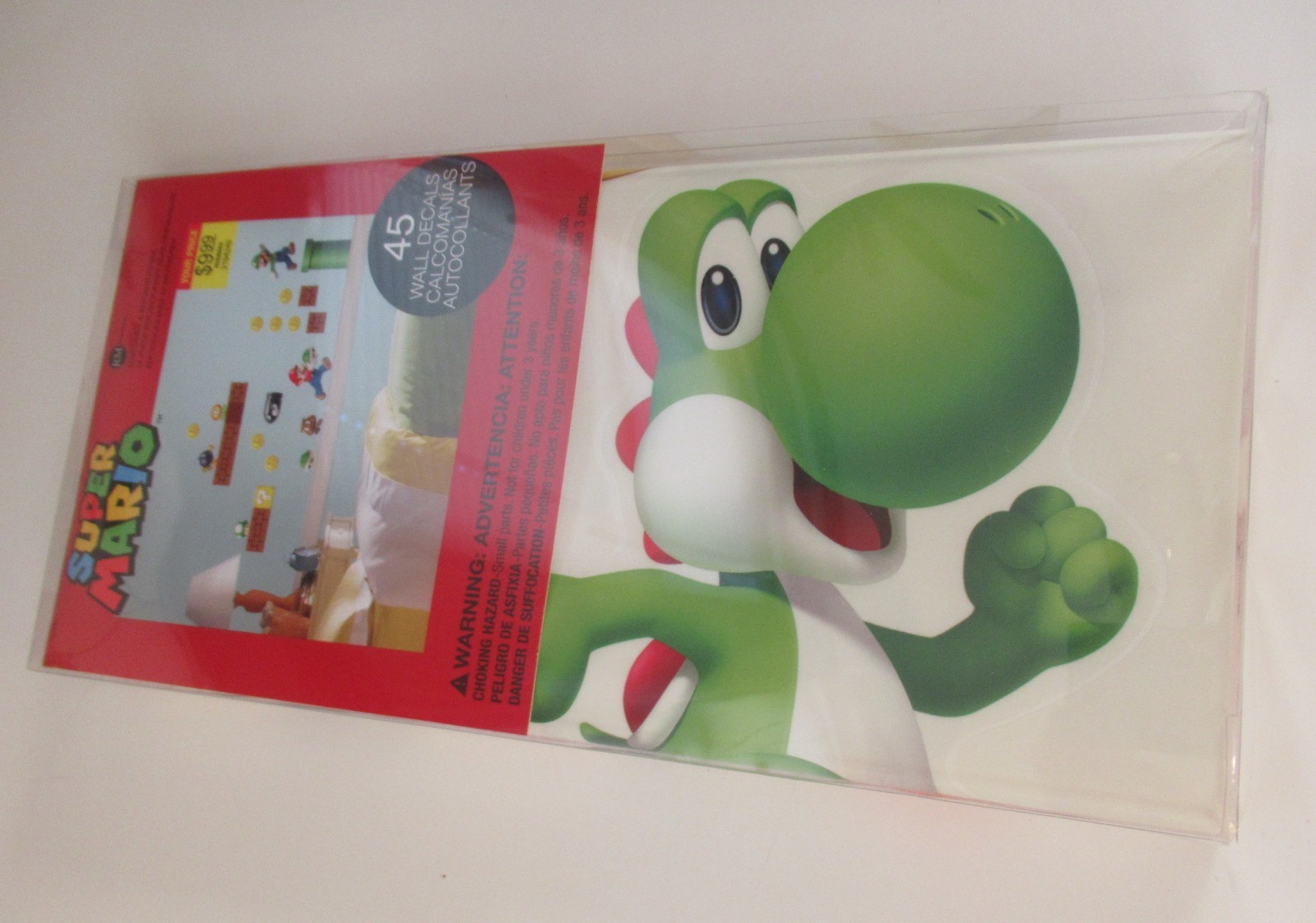Nintendo Super Mario Wall Decals 45 Removable Peel and Stick RoomMates 2022 NEW