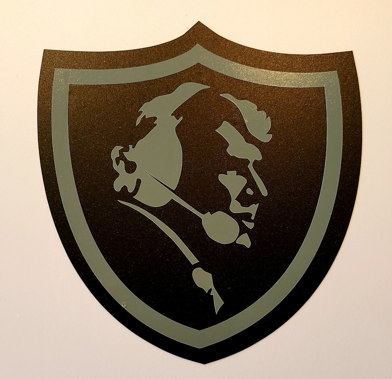 John Madden Raiders Memorial Sticker / Decal – Matte Black AND Glossy Gray