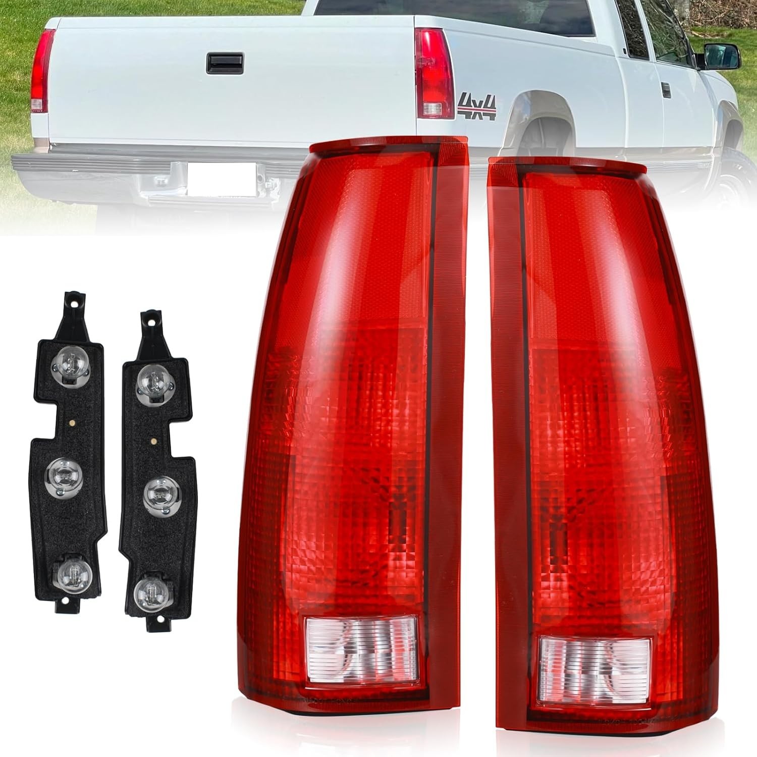 Taillights for 1988-1999 Chevy GMC Silverado Sierra C/K 1500 2500 3500 Suburban