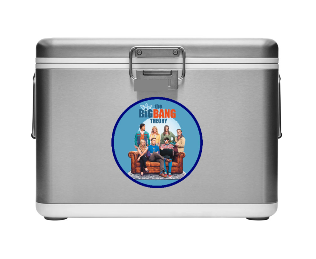 Big Bang Theory – 4" Vinyl Decal Handcrafted Laptop Decor Vehicle Cooler Tumbler