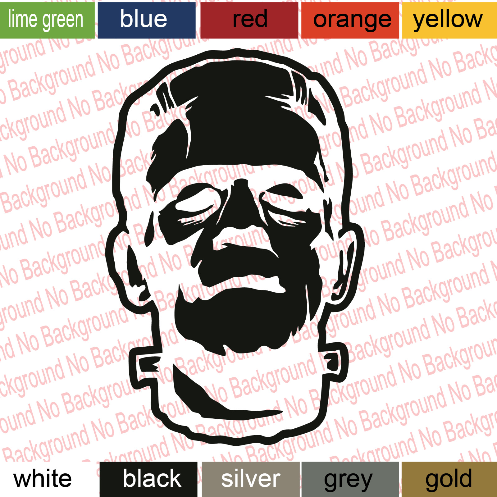 Frankenstein Vinyl Decal Die Cut Sticker Horror for Laptop Phone Window FY172
