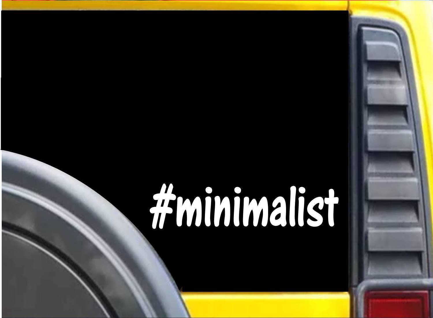 #Minimalist K615 8 inch Sticker decal