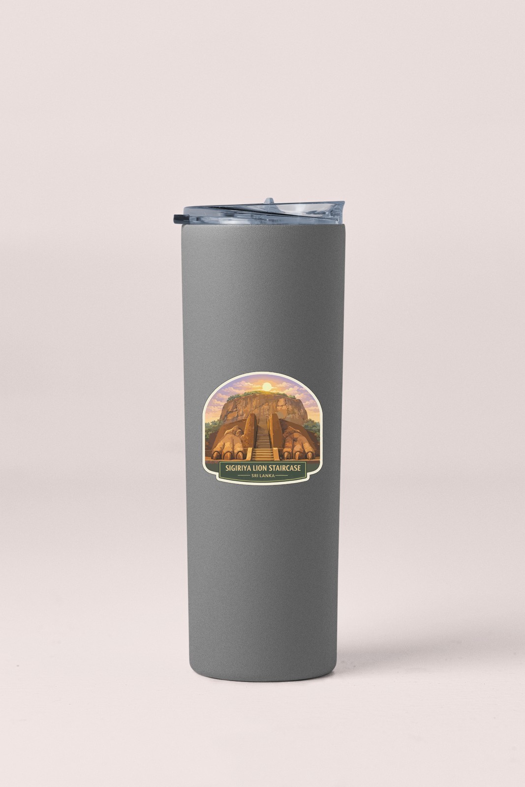 Sigiriya Lion Staircase focus Sri Lanka Sticker Decal Vinyl Die-Cut Heritage