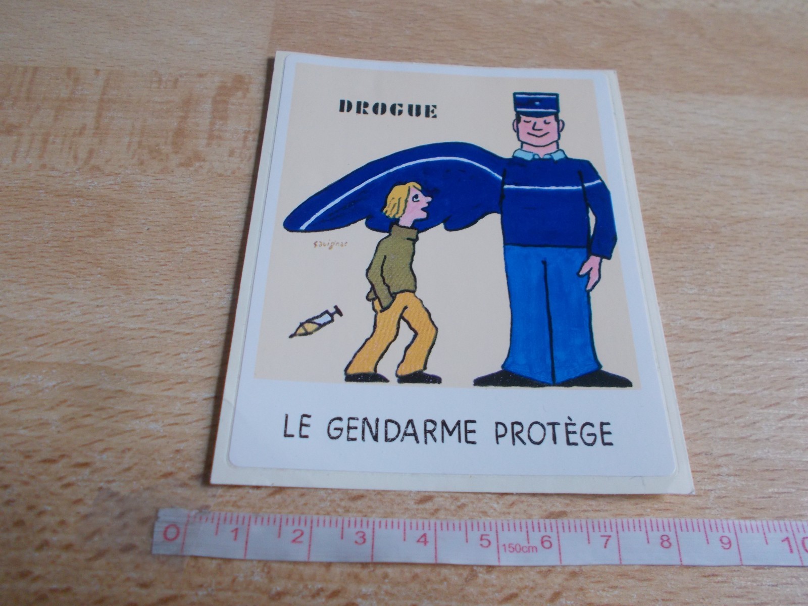 Sticker Mounted By