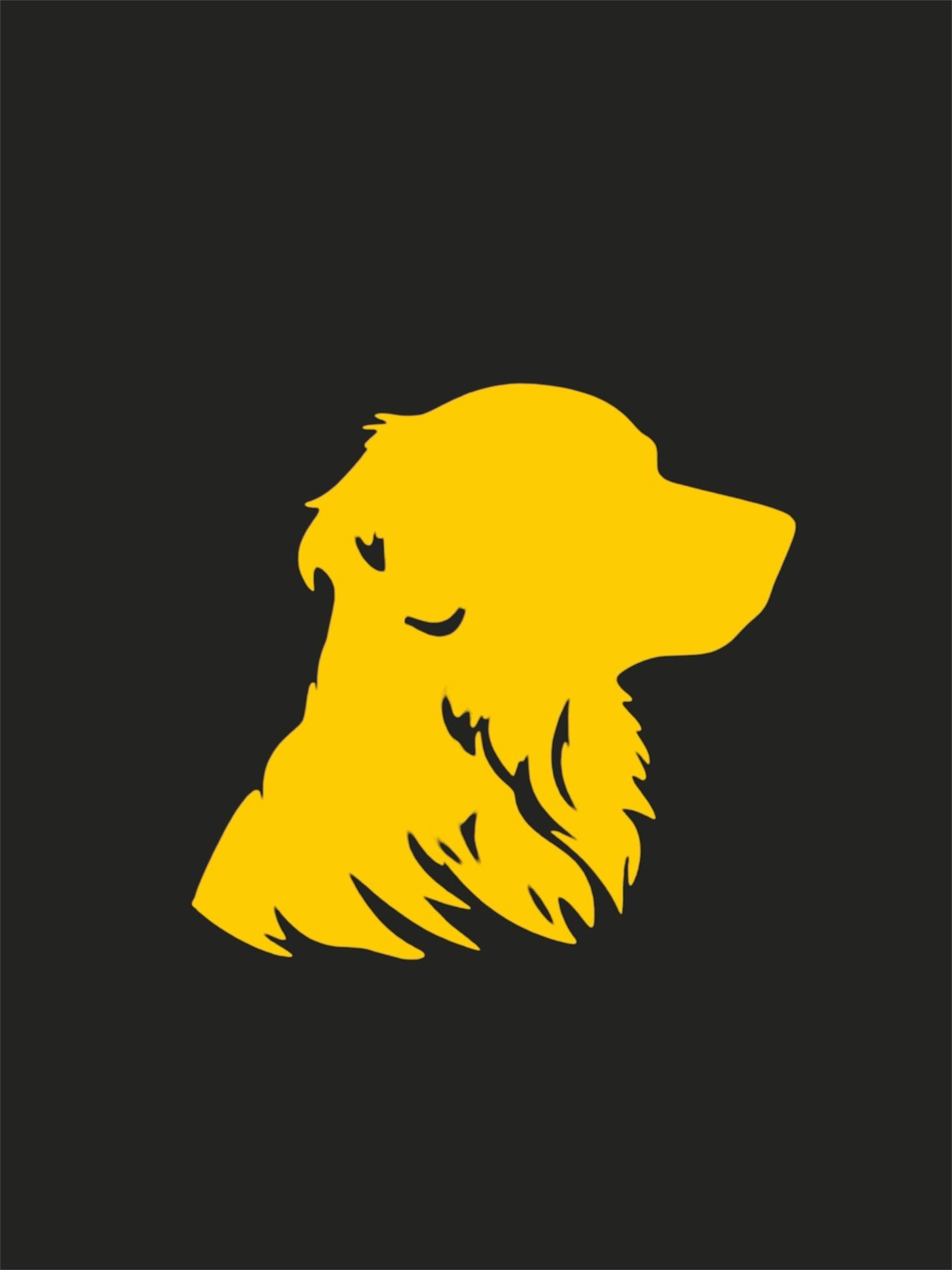 Golden retriever head Decal for car Windows Laptops most Smooth Surfaces