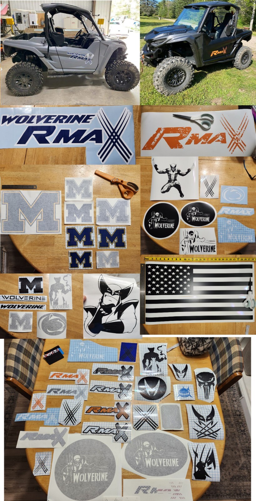 Custom/Personalized Vinyl Decals And Stickers Roughly 5in